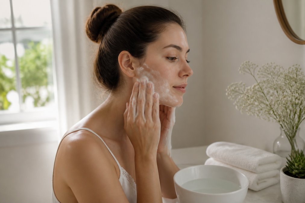 How to Clean Sensitive Skin Properly