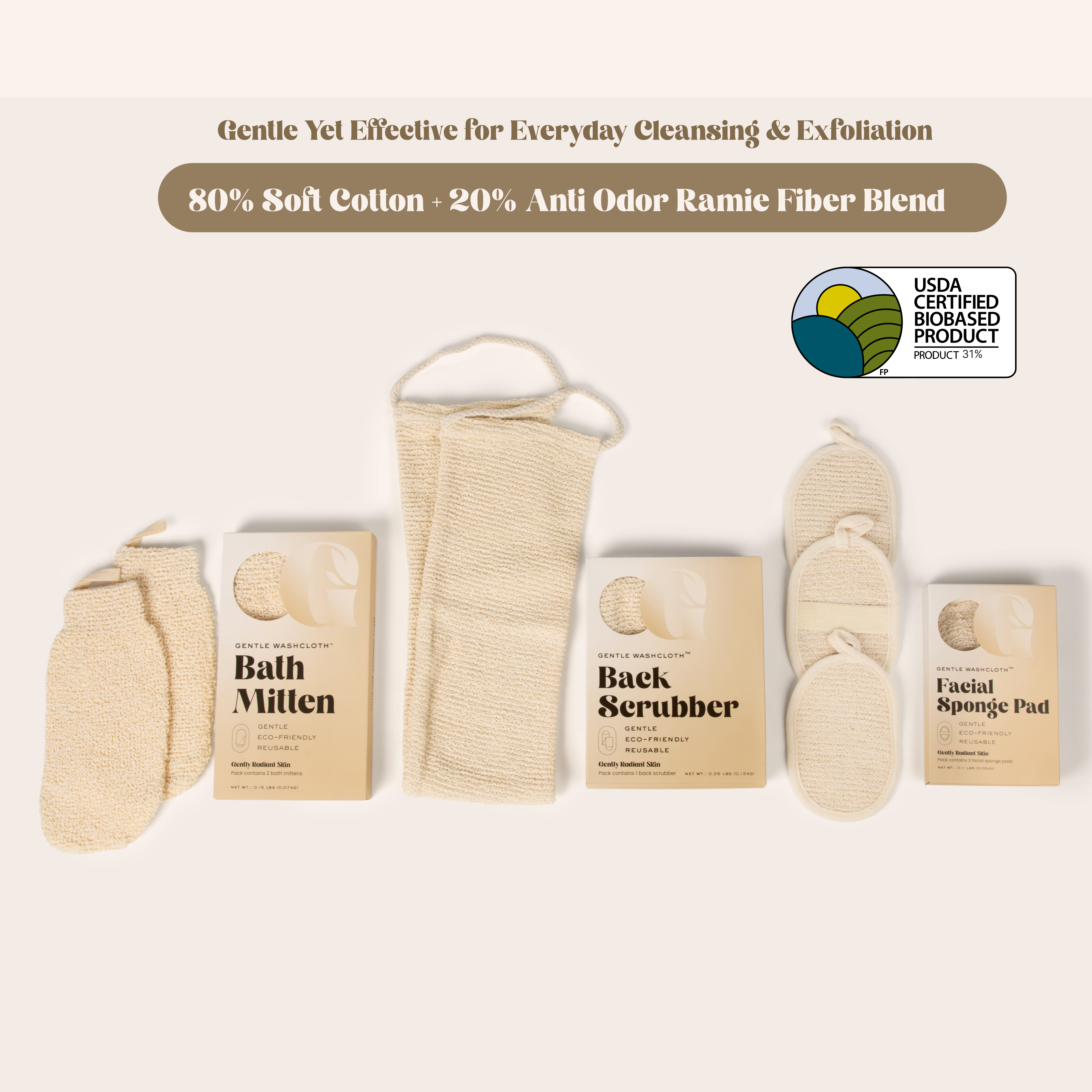 Gentle Washcloth™ Collection