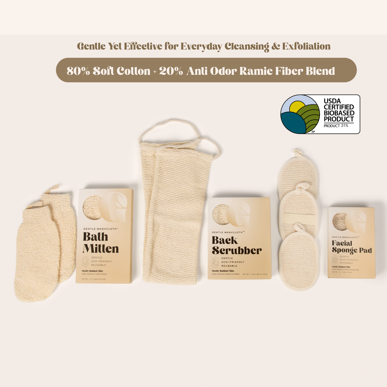Gentle Washcloth™ Collection