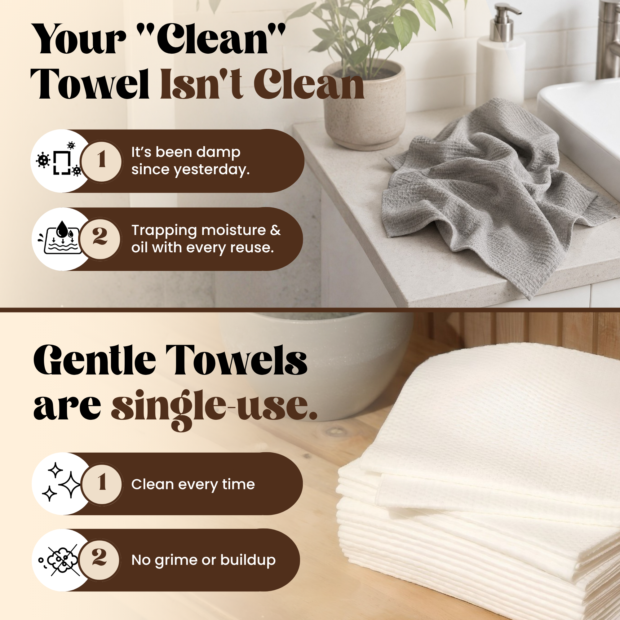 Gentle Towels™