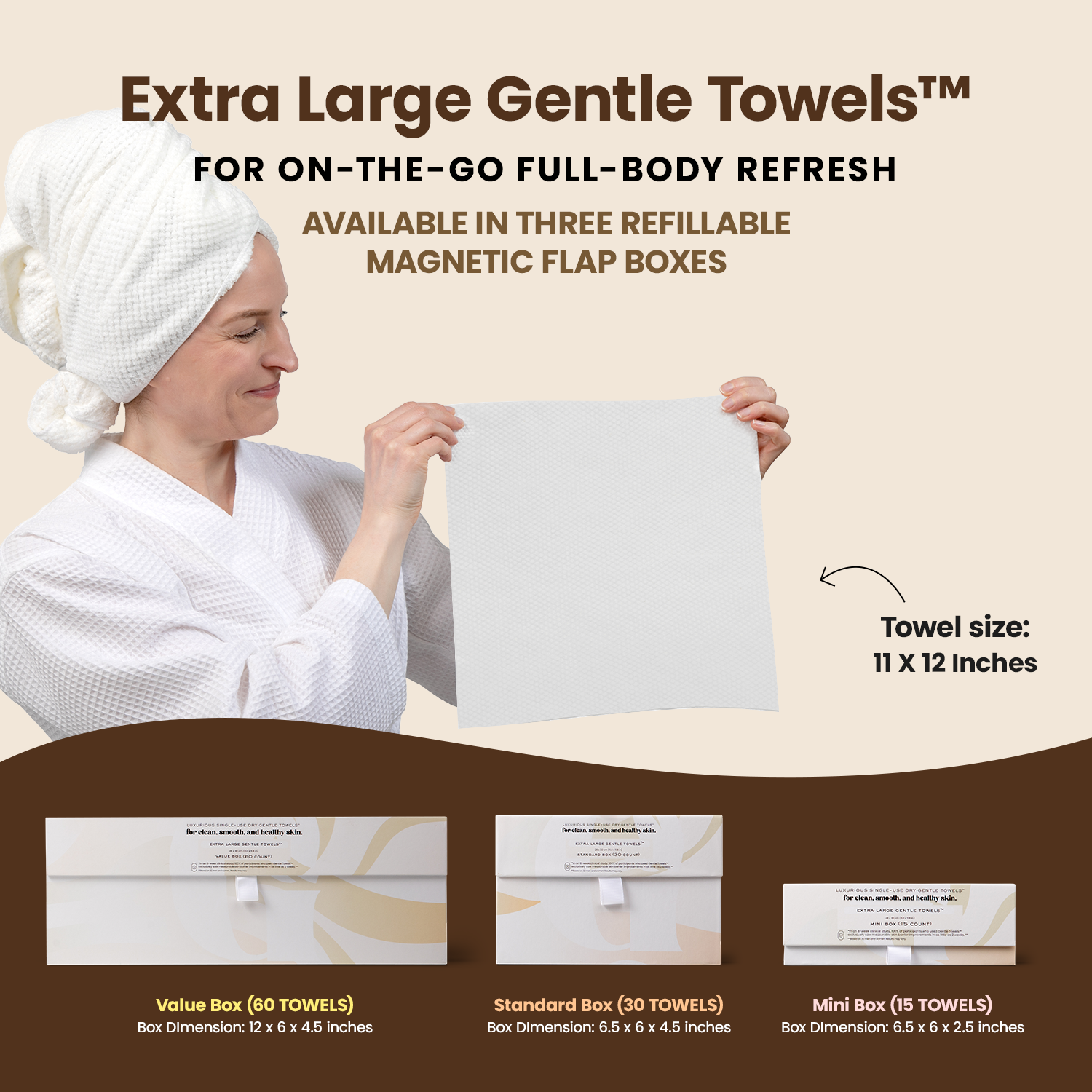 Gentle Towels™