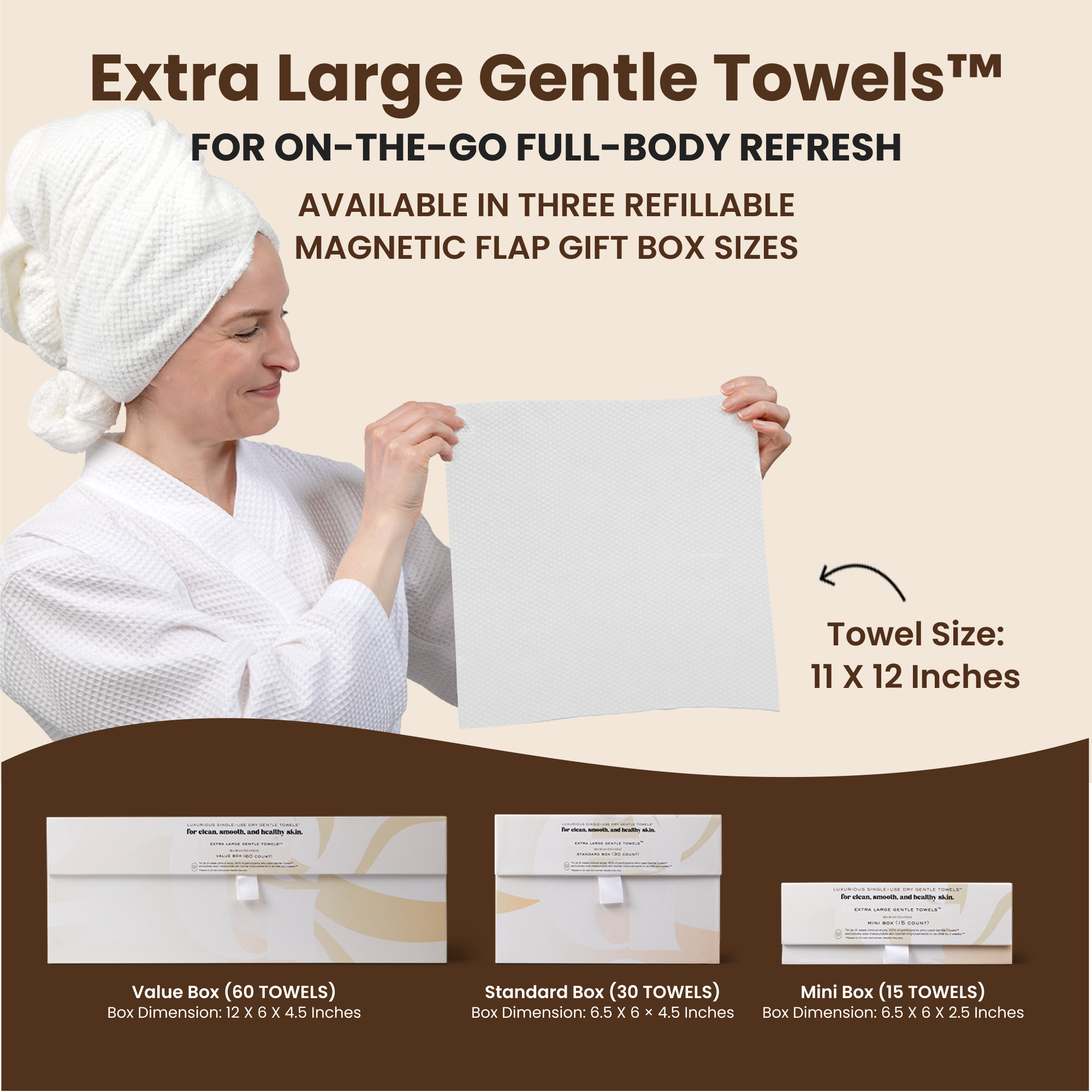 Gentle Towels™