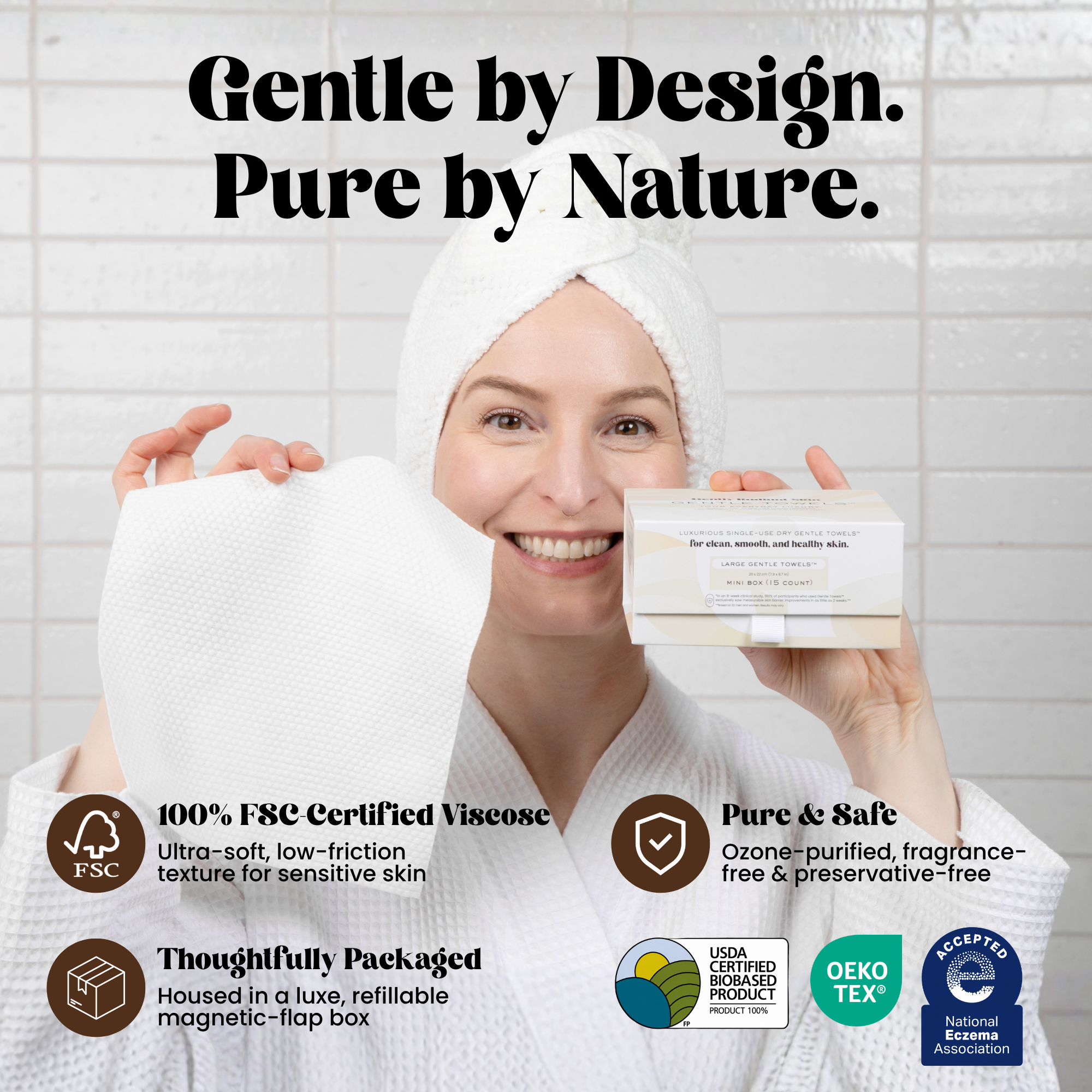 Gentle Towels™
