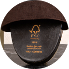 FSC-certified bamboo handle